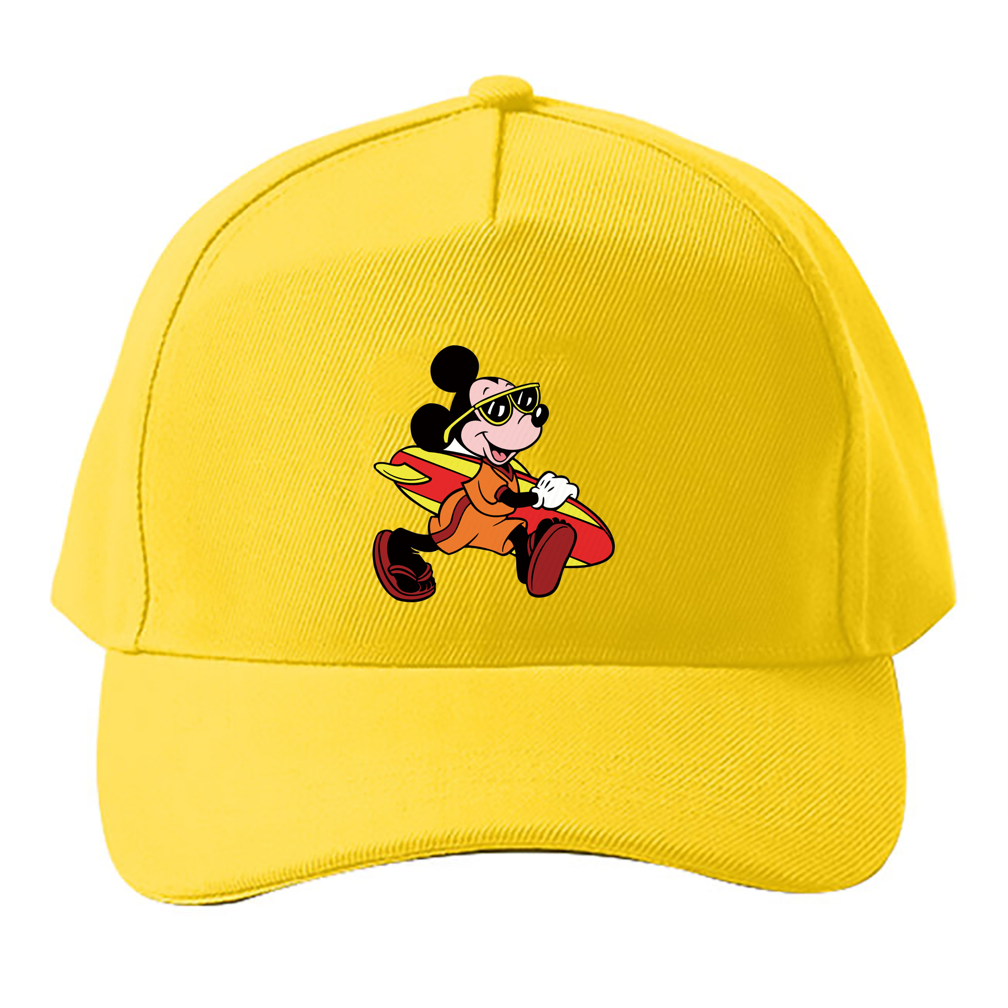 （画像用） ミッキーマウス Mickey Mouse ベースボールキャップ 綿100％ 男女兼用 帽子 スポーツ